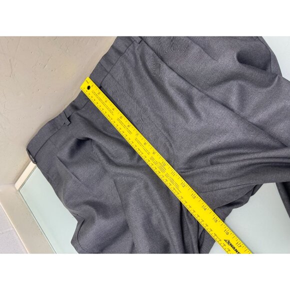 Loro Piana Dress Pants Mens 42X28 Hickey Freeman Extra Fine Merino Wool Pleated - Picture 7 of 9